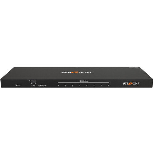 BZBGEAR BG-DA-18G2 Divisor HDMI Ultra Delgado 1x8 UHD 4K60 18 Gb/s