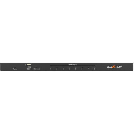 BZBGEAR BG-DA-18G2 Divisor HDMI Ultra Delgado 1x8 UHD 4K60 18 Gb/s