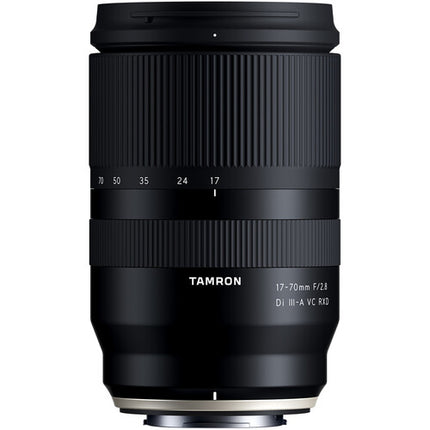 Tamron 17-70mm f2.8 Di III-A VC RXD Objetivo FUJIFILM 25.5-105mm APS-C con estabilizador imagen