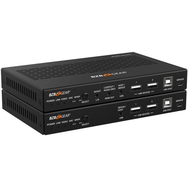 BZBGEAR 4K HDMI HDBaseT 3.0 Extensor 328ft UHD 4K60 4:4:4 con Audio Embedding