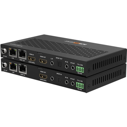 BZBGEAR 4K HDMI HDBaseT 3.0 Extensor 328ft UHD 4K60 4:4:4 con Audio Embedding