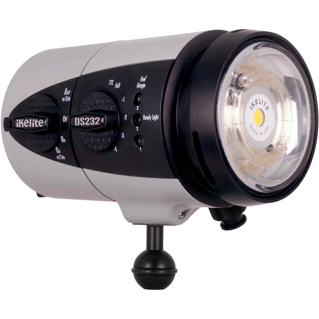 Ikelite DS232 213Ws Flash Subacuático TTL con Luz Video 2500 Lúmenes 330' Profundidad