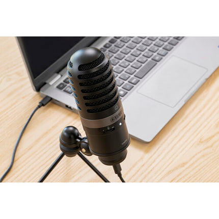 Yamaha YCM01U Micrófono Condensador USB Negro 48 kHz Cardioide con Accesorios
