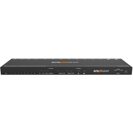 BZBGEAR 2x8 UHD 4K Amplificador Distribuidor HDMI con Control CEC y 18 Gb/s