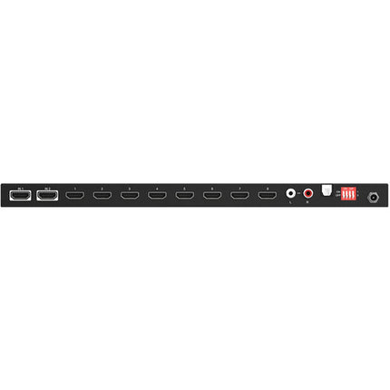 BZBGEAR 2x8 UHD 4K Amplificador Distribuidor HDMI con Control CEC y 18 Gb/s