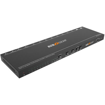 BZBGEAR 2x8 UHD 4K Amplificador Distribuidor HDMI con Control CEC y 18 Gb/s