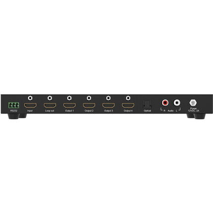 BZBGEAR 2x2 4K60 HDMI Controlador de Video Wall con Audio 4 Salidas HDMI