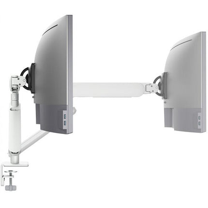 Atdec Ora Brazo Universal para Monitor Blanco hasta 35" Soporta 17.6 lb VESA 75x75 100x100mm