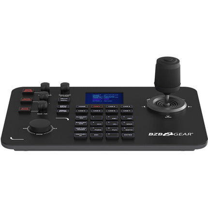 BZBGEAR Controlador PTZ Universal Avanzado IP RS-232 422 con Joystick y Pantalla LCD