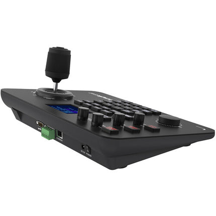 BZBGEAR Controlador PTZ Universal Avanzado IP RS-232 422 con Joystick y Pantalla LCD