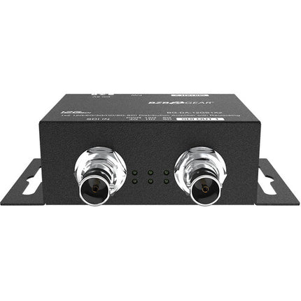 BZBGEAR 12G-SDI Splitter Amplificador distribución 1 entrada 2 salidas 5V Adapter