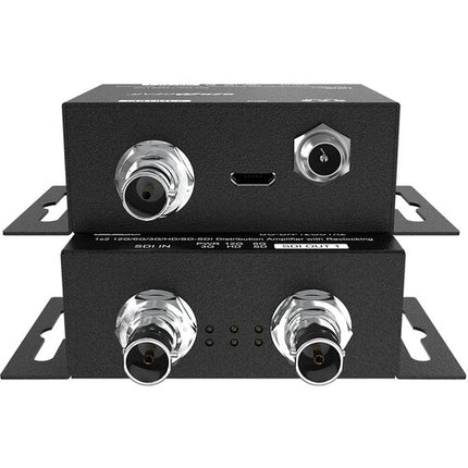 BZBGEAR 12G-SDI Splitter Amplificador distribución 1 entrada 2 salidas 5V Adapter