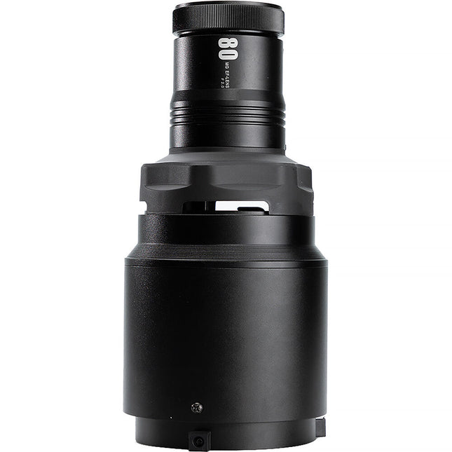 COLBOR CPL-80 Adaptador Lente de Proyección con 12 Gobos 4 Geles