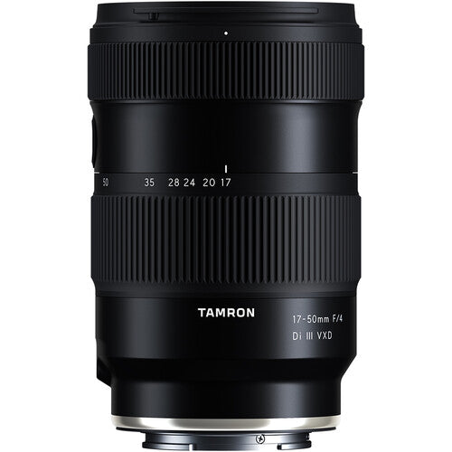 Tamron 17-50mm f4 Di III VXD objetivo zoom para Sony E con motor lineal VXD y apertura constante f4
