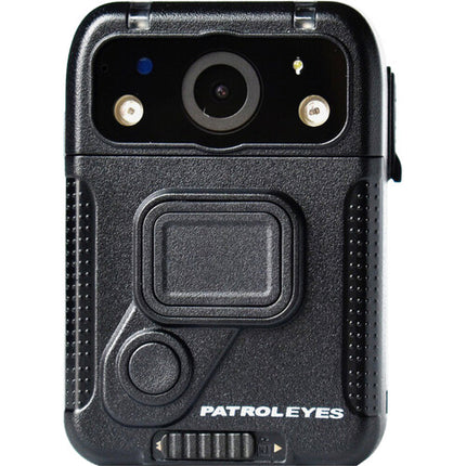 PatrolEyes IRIS 2K Cámara Corporal Policía Visión Nocturna GPS 128GB 140°