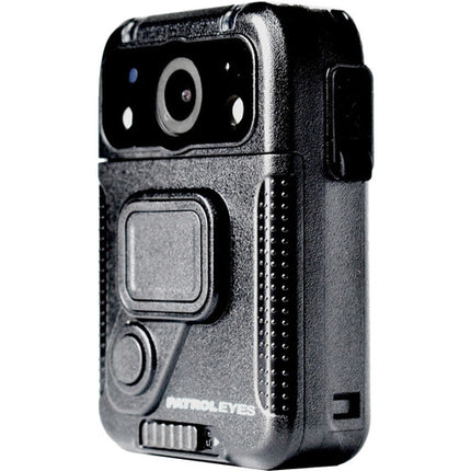 PatrolEyes IRIS 2K Cámara Corporal Policía Visión Nocturna GPS 128GB 140°