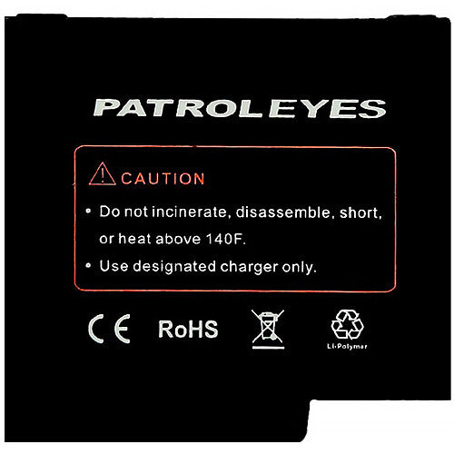 Batería de Litio 2200mAh para Cámara Corporal IRIS PatrolEyes