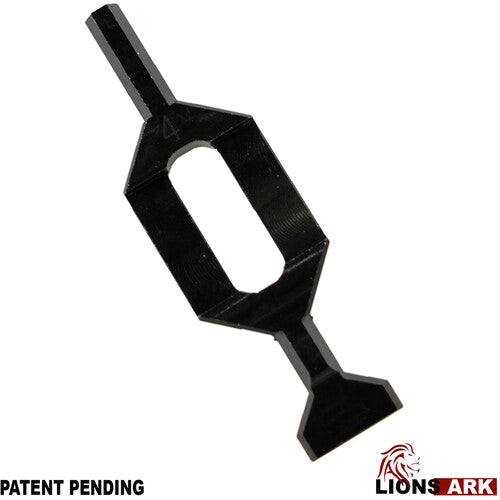 Lions Ark DST Multiherramienta para cámara con llave Allen #4 y destornillador plano acero inoxidable