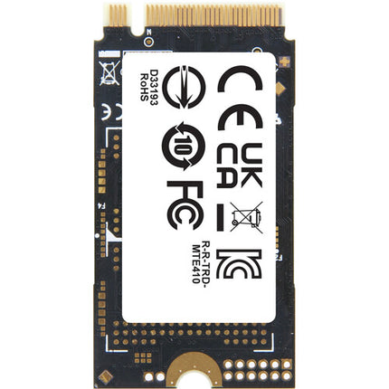 Transcend 256GB M.2 2242 PCIe 4.0 x4 SSD Interno 3300 MB/s Lectura 1600 MB/s Escritura