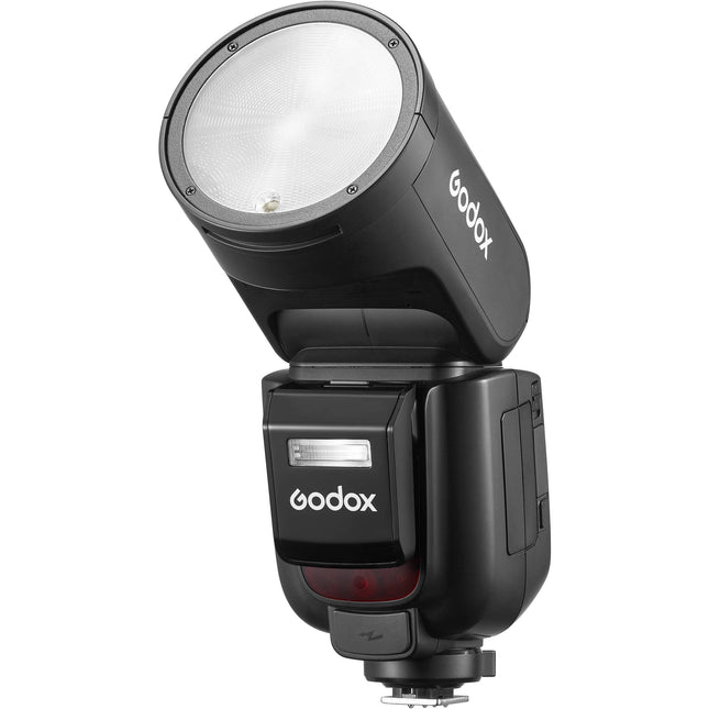 Godox V1Pro N Flash para Nikon 76Ws Zoom 28-105mm con Sub-Flash y Bolsa