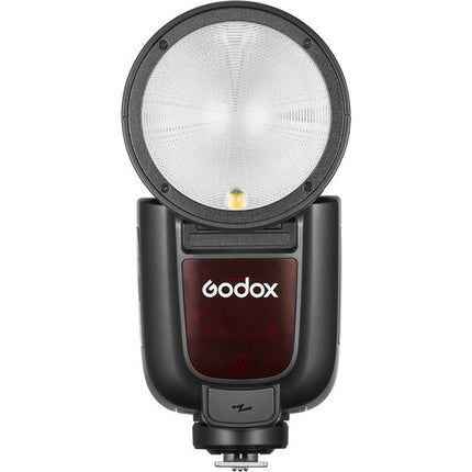 Godox V1Pro N Flash para Nikon 76Ws Zoom 28-105mm con Sub-Flash y Bolsa