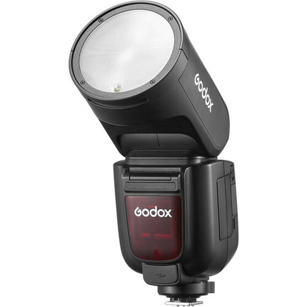 Godox V1Pro N Flash para Nikon 76Ws Zoom 28-105mm con Sub-Flash y Bolsa