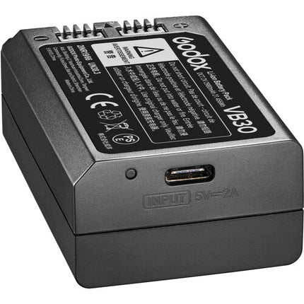 Godox V1Pro N Flash para Nikon 76Ws Zoom 28-105mm con Sub-Flash y Bolsa