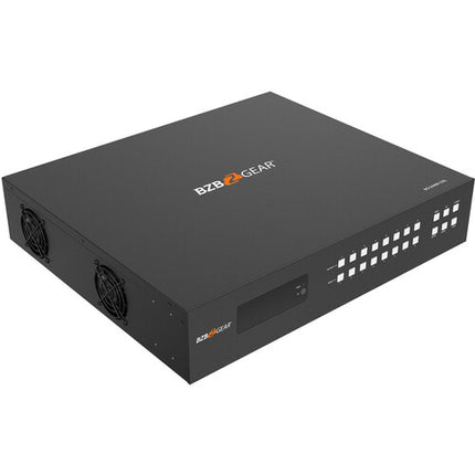 BZBGEAR 8x8 UHD 4K 18 Gb/s Matriz HDMI HDBaseT con IR y 8 Receptores incluidos