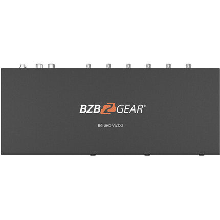 BZBGEAR 2x2 4K60 HDMI Controlador de Video Wall con Audio 4 Salidas HDMI