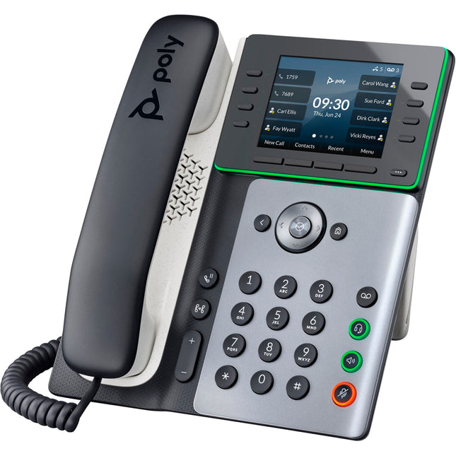 Poly CCX 350 Teléfono Empresarial Multimedia Pantalla 2.8" PoE USB-C Microsoft Teams