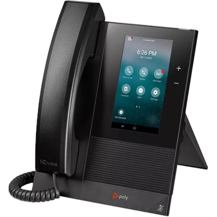 Poly CCX 400 teléfono de escritorio Microsoft Teams 5" táctil 24 líneas PoE