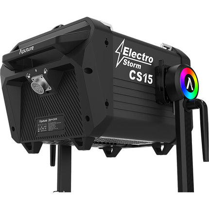 Aputure Electro Storm CS15 RGB LED Monolight Luz 32600 Lux 2000-10000K Kit Maletín