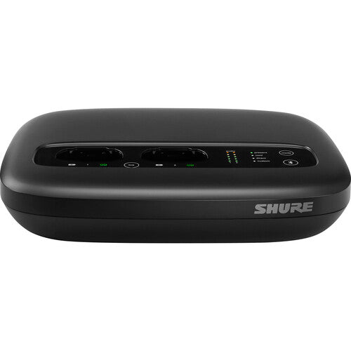 Shure MXWAPXD2 punto de acceso transceptor 2 canales 150 pies rango de frecuencia 1.9 GHz AES-256 encriptación segura
