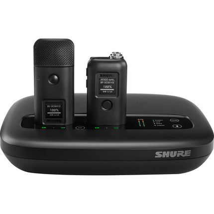 Shure MXWAPXD2 punto de acceso transceptor 2 canales 150 pies rango de frecuencia 1.9 GHz AES-256 encriptación segura