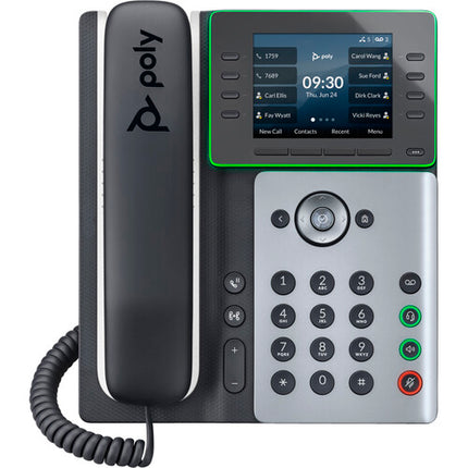 Poly Edge E350 Teléfono IP de Escritorio Pantalla IPS 3.5" Wi-Fi Bluetooth