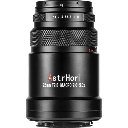 AstrHori 25mm f2.8 Ultra Macro para FUJIFILM X Distancia Focal 37.5mm APS-C