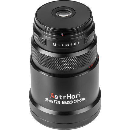 AstrHori 25mm f2.8 Ultra Macro para FUJIFILM X Distancia Focal 37.5mm APS-C