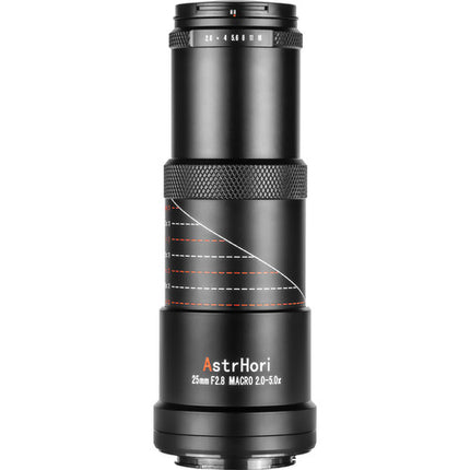 AstrHori 25mm f2.8 Ultra Macro para FUJIFILM X Distancia Focal 37.5mm APS-C