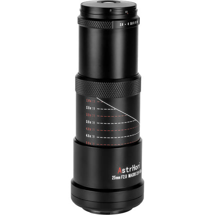 AstrHori 25mm f2.8 Ultra Macro para FUJIFILM X Distancia Focal 37.5mm APS-C