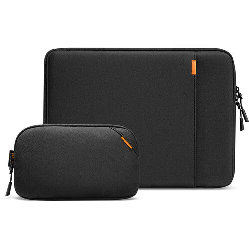tomtoc Defender-A13 Funda para Portátil 14 Pulgadas con Bolsillo Técnico Negra