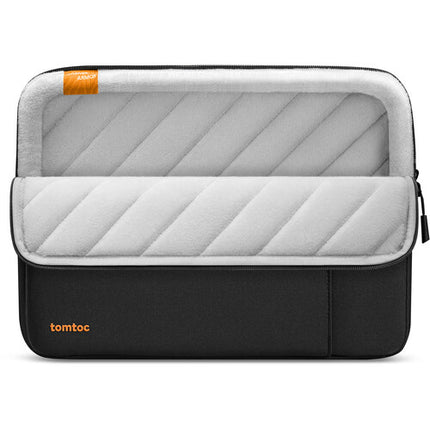 tomtoc Defender-A13 Funda para Portátil 14 Pulgadas con Bolsillo Técnico Negra