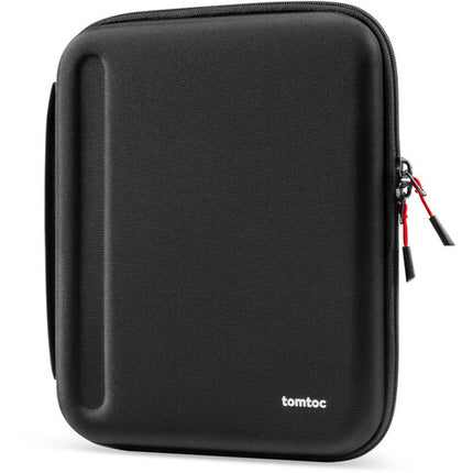 tomtoc FancyCase-B06 Funda Portfolio para iPad 12.9" Negra con Asa y Compartimento Organizador