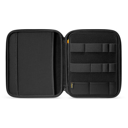 tomtoc FancyCase-B06 Funda Portfolio para iPad 12.9" Negra con Asa y Compartimento Organizador