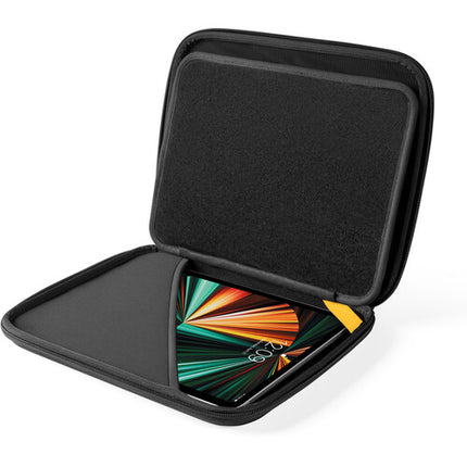 tomtoc FancyCase-B06 Funda Portfolio para iPad 12.9" Negra con Asa y Compartimento Organizador