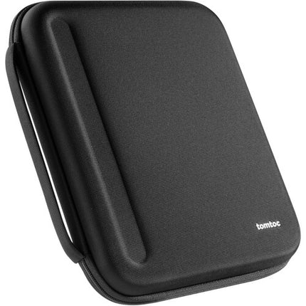 tomtoc FancyCase-B06 Funda Portfolio para iPad 12.9" Negra con Asa y Compartimento Organizador