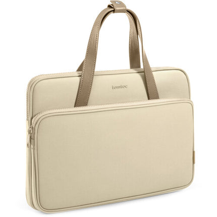 tomtoc Versatile-A12 Bolsa de hombro para portátil 13.5 pulgadas impermeable con múltiples compartimentos