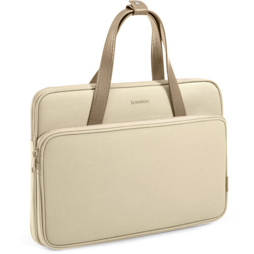 tomtoc Versatile-A12 Bolsa de hombro para portátil 13.5 pulgadas impermeable con múltiples compartimentos