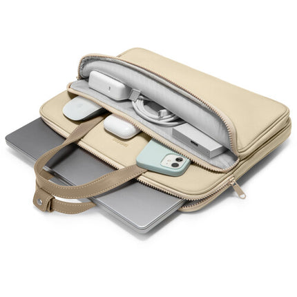 tomtoc Versatile-A12 Bolsa de hombro para portátil 13.5 pulgadas impermeable con múltiples compartimentos