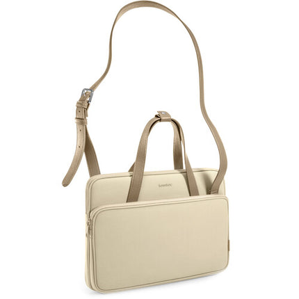 tomtoc Versatile-A12 Bolsa de hombro para portátil 13.5 pulgadas impermeable con múltiples compartimentos