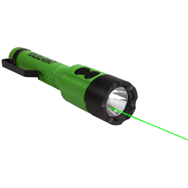 Nightstick Linterna LED con Láser Verde 120-140 Lúmenes IP67